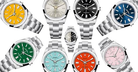 rolex oyster perpetual aussprache|Rolex Oyster Perpetual color chart.